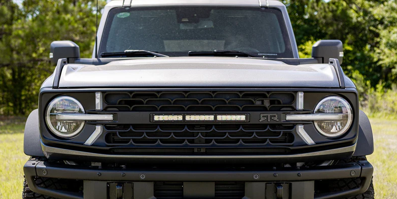 RTR Bronco 2021-2023 Front Grille Kit - w/ Light Bar – TCcustoms.com